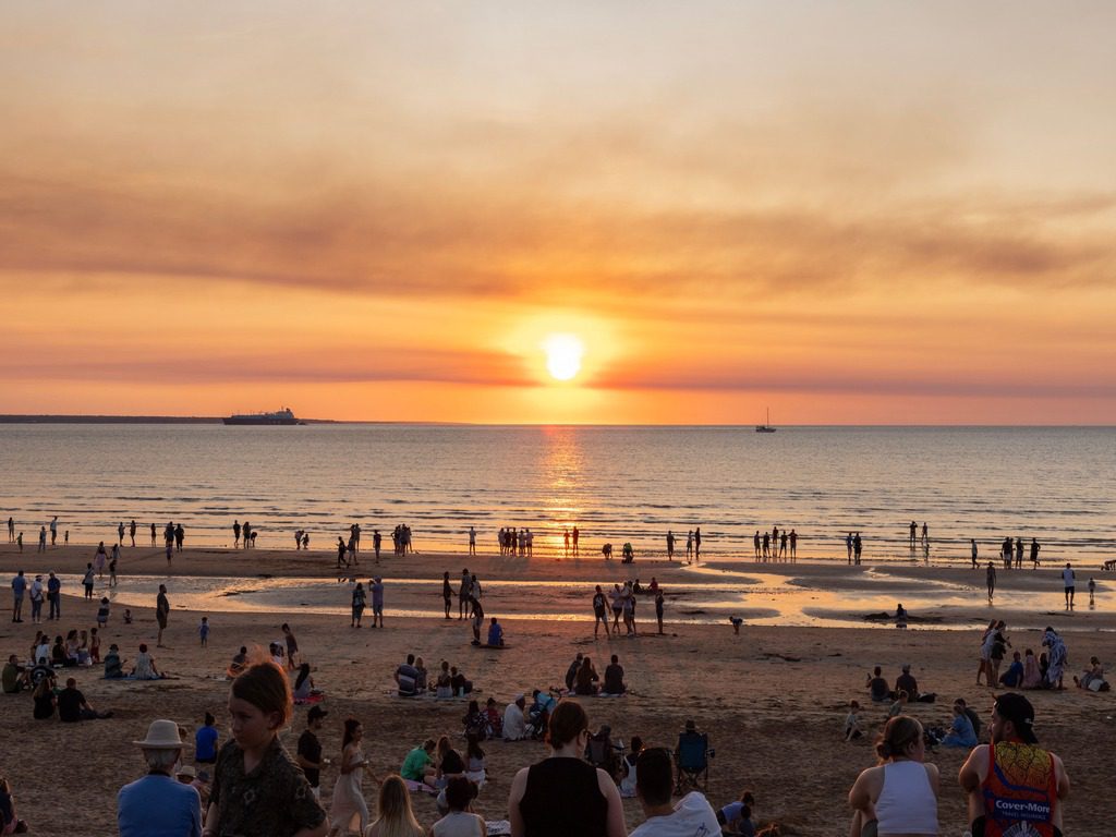 A Night at the Mindil Beach Sunset Markets - Credit Tourism NT Sean Scott