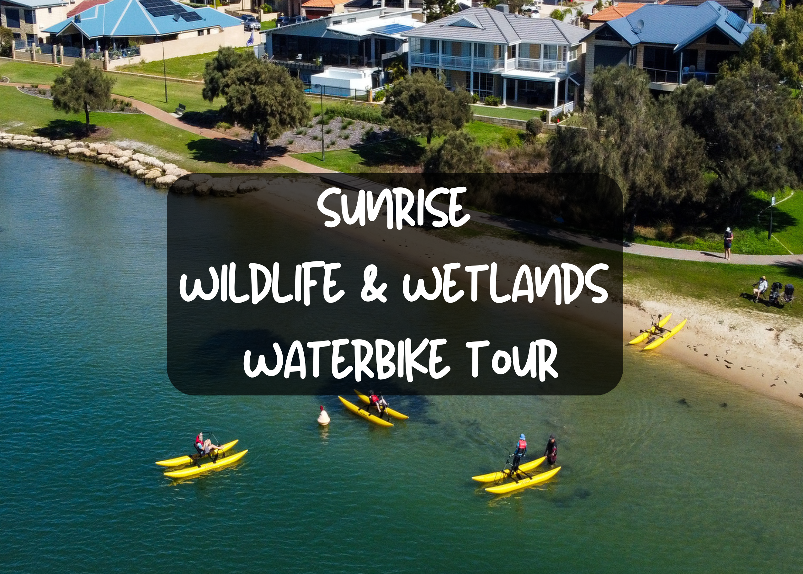 Sunrise Wildlife & Wetlands Waterbike Tour