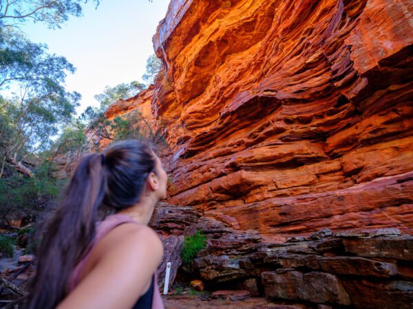 Walking Z Bend River Trail, Kalbarri National - Credit Tourism Western Australia